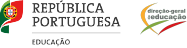 Logo da República Portuguesa e DGE
